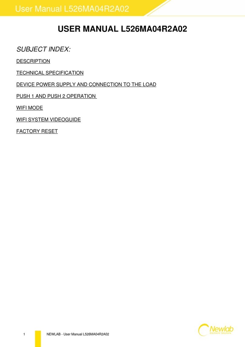 Newlab L526MA04R2A02 user manual
