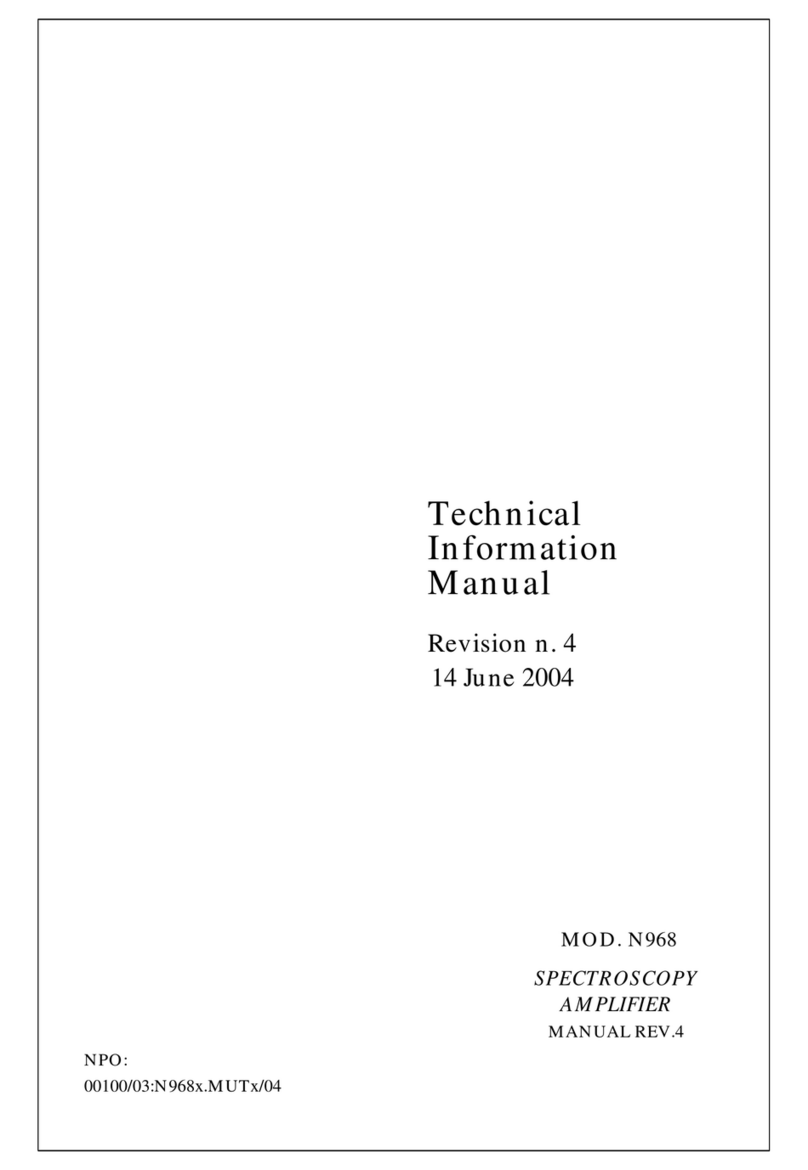 Caen 968 Technical information manual