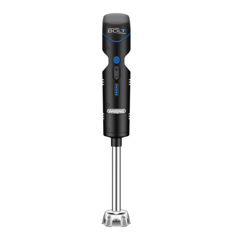Waring BOLT WSB38X User manual