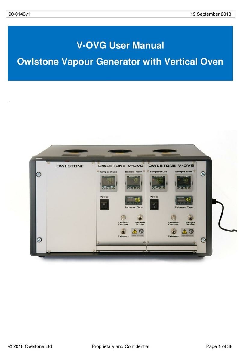 Owlstone V-OVG user manual