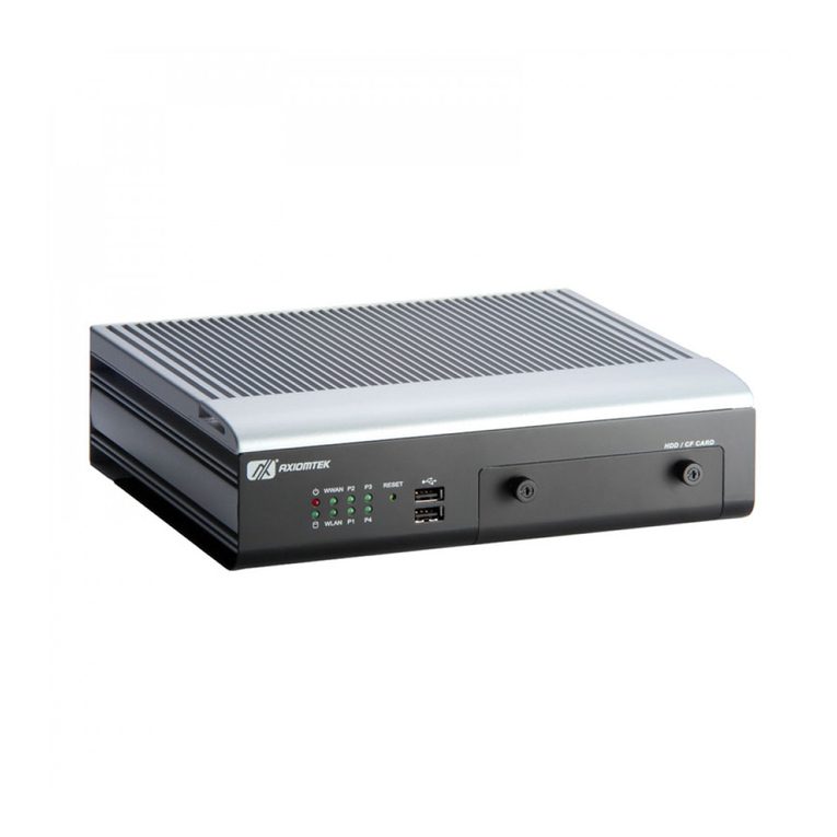 AXIOMTEK tBOX311-820-FL Series user manual