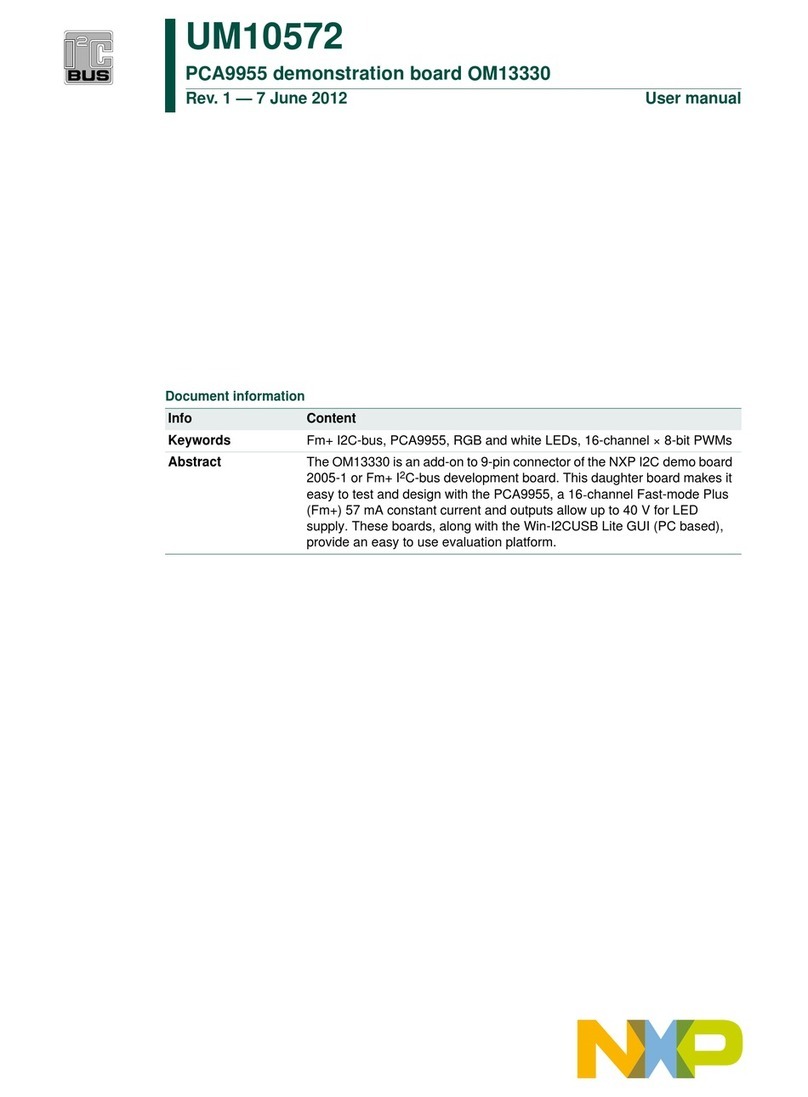 NXP Semiconductors PCA9955 user manual