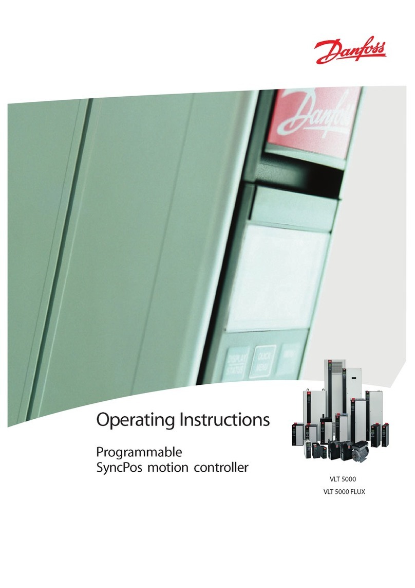 Danfoss VLT5000 SyncPos User manual