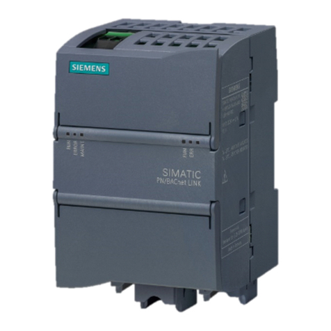 Siemens SIMATIC PN/BACnet LINK operating instructions