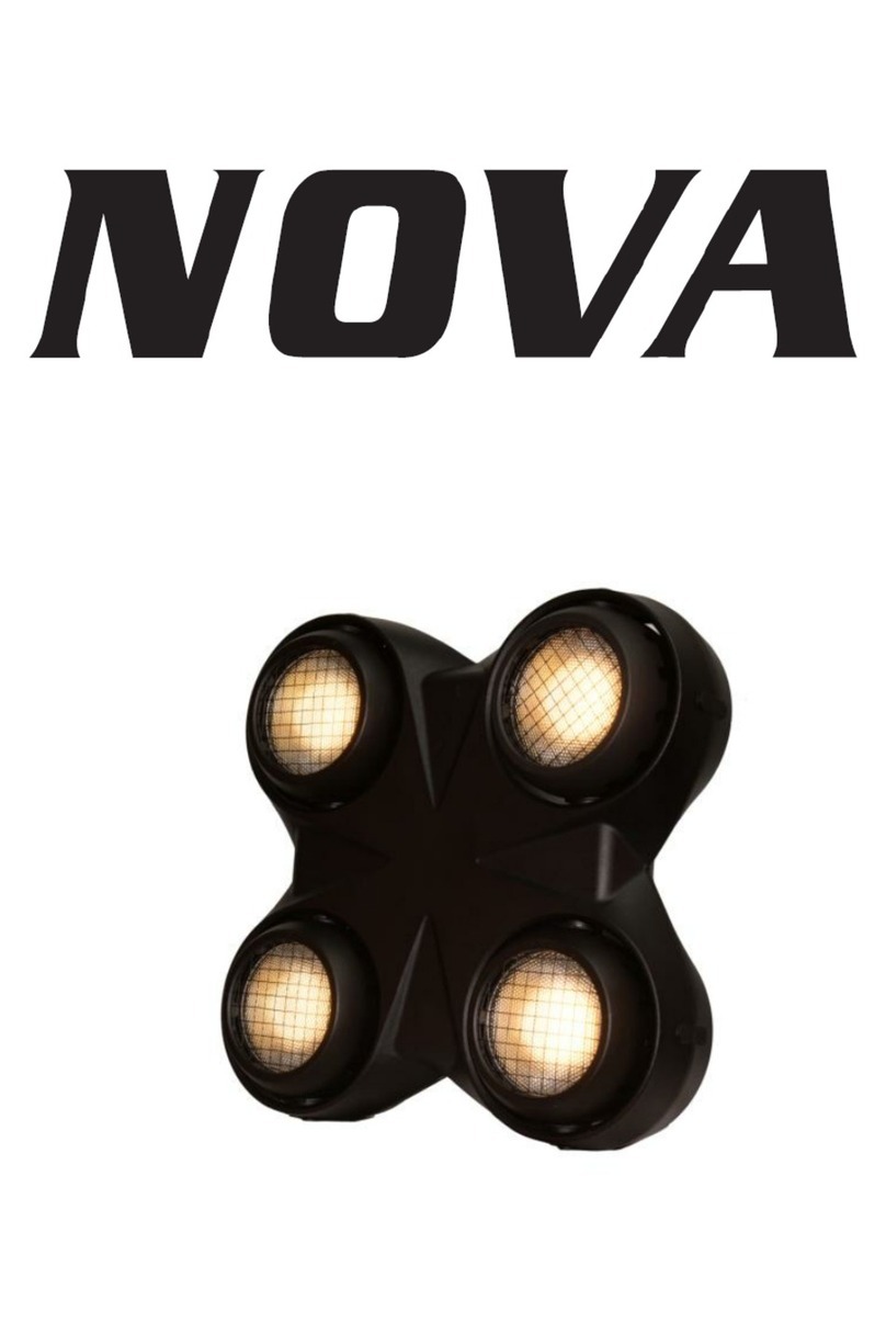 TourPro Lighting NOVA manual