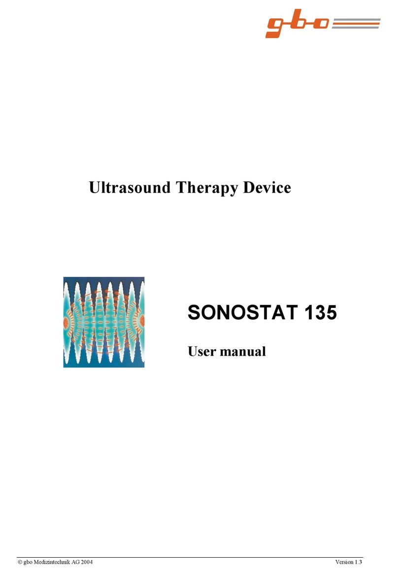 gbo SONOSTAT 135 user manual gbo SONOSTAT 135 user manual