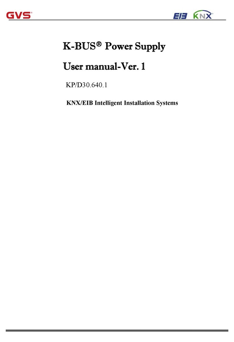 GVS KP/D30.640.1 user manual