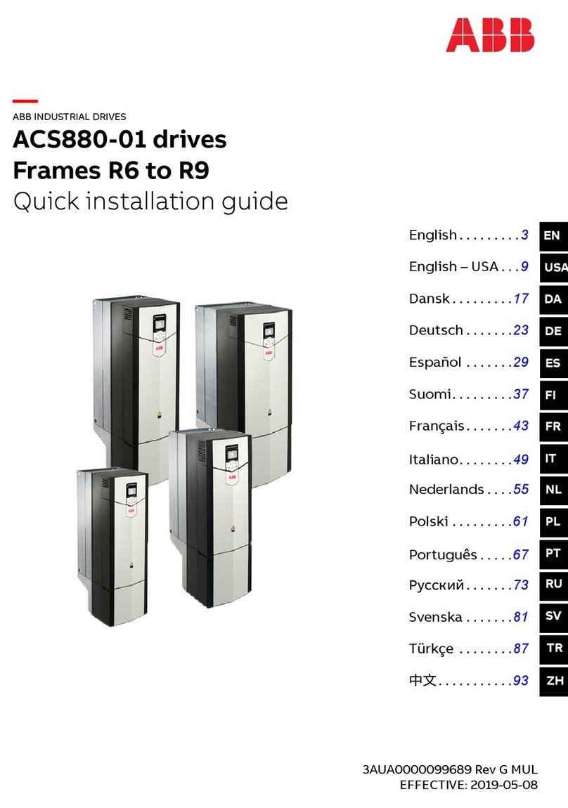 ABB ACS880-01 Series User manual