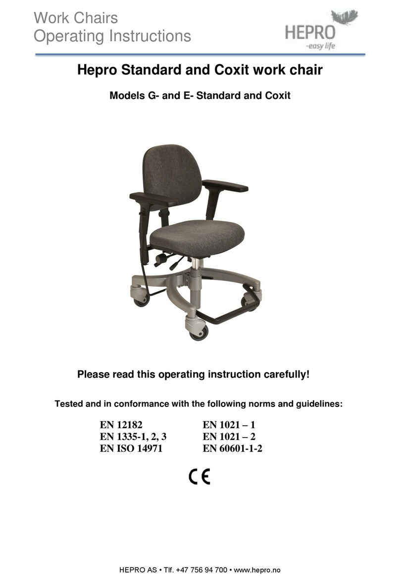 HEPRO G-Standard operating instructions