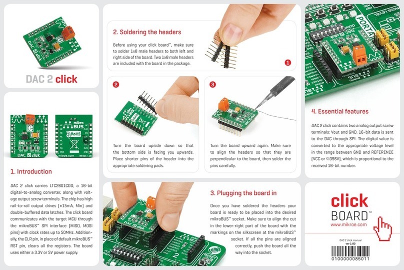 mikroElektronika DAC 2 click manual