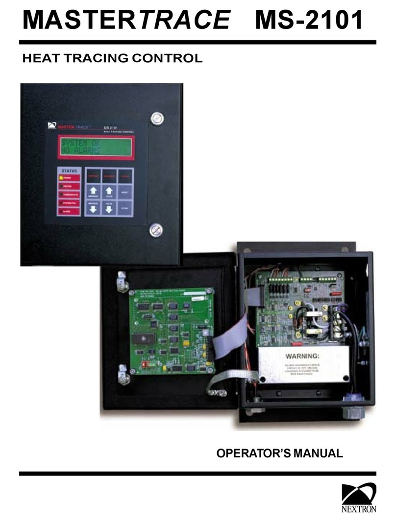 Nextron MASTERTRACE MS-2101 Operator's manual