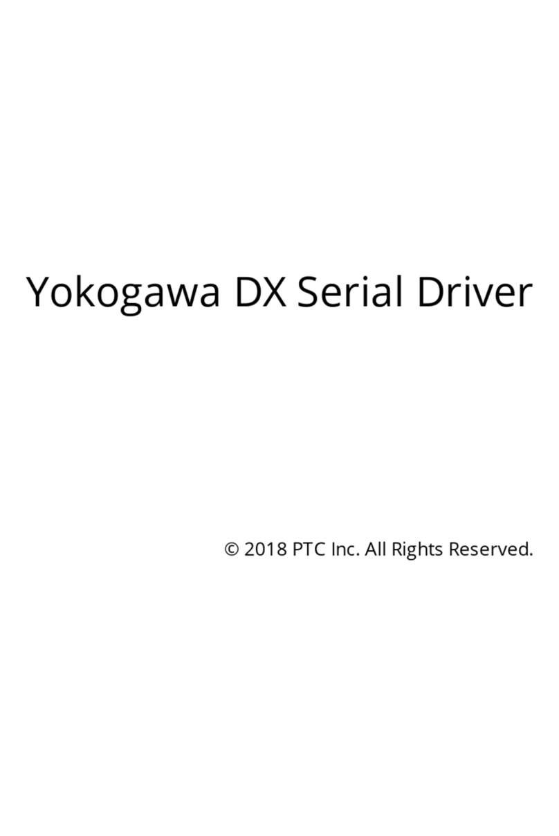YOKOGAWA DX Series Driver manual