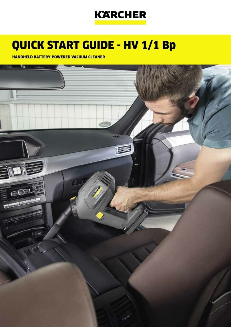 Kärcher HV 1/1 Bp User manual