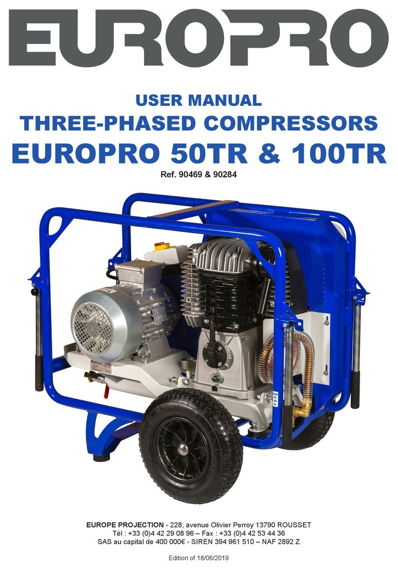 EUROPRO 50TR user manual
