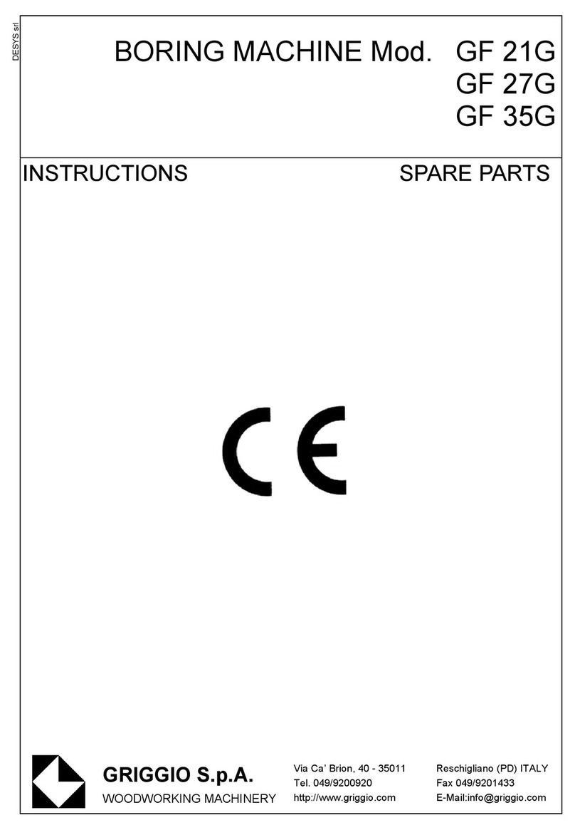 GRIGGIO GF 21 instructions