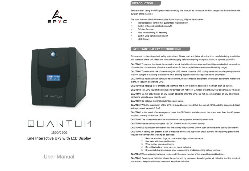 EPYC Quantum 1500 user manual
