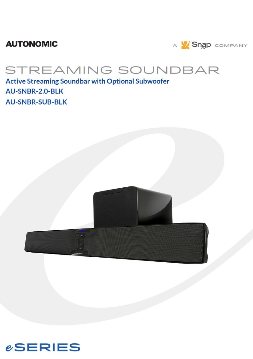 SnapAV Autonomic e Series user manual