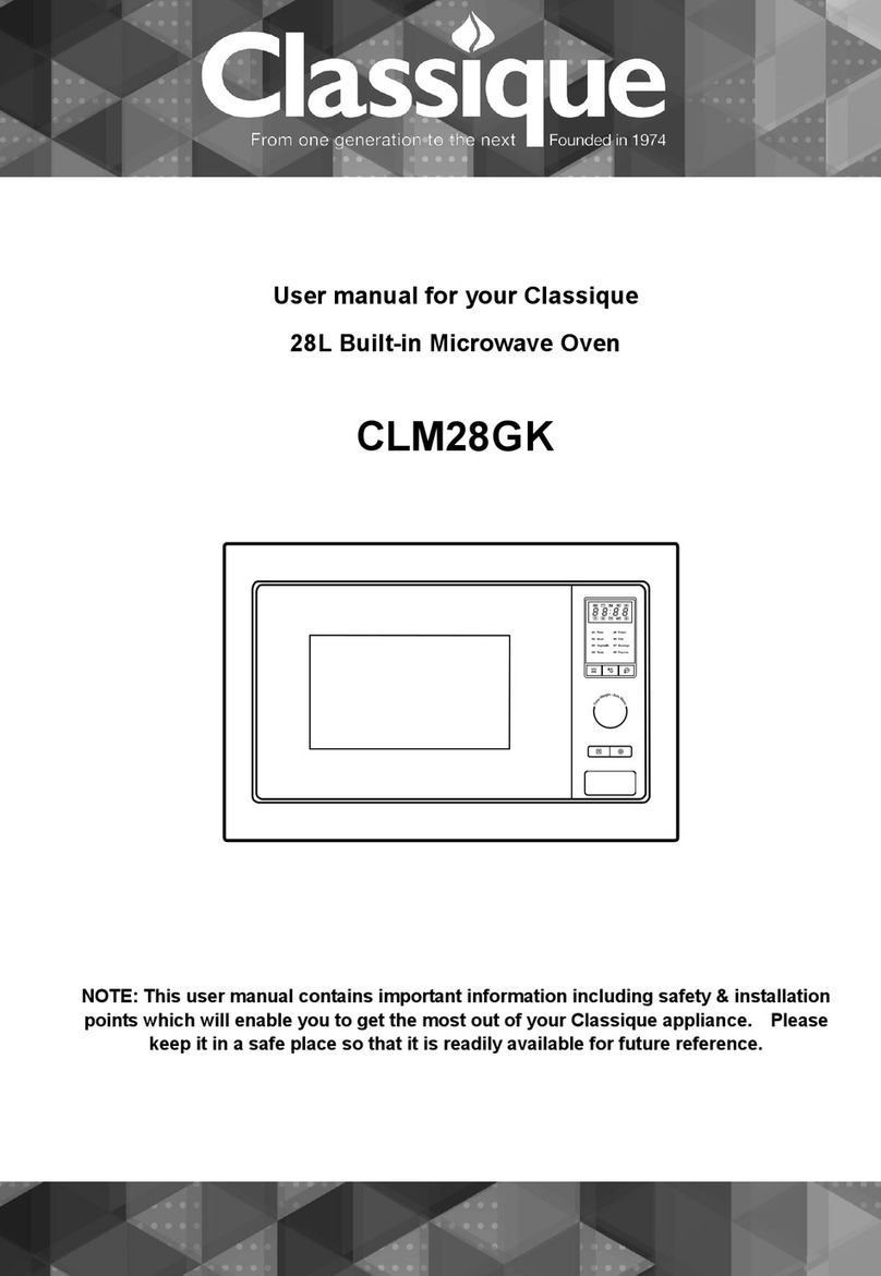 Classique CLM28GK user manual