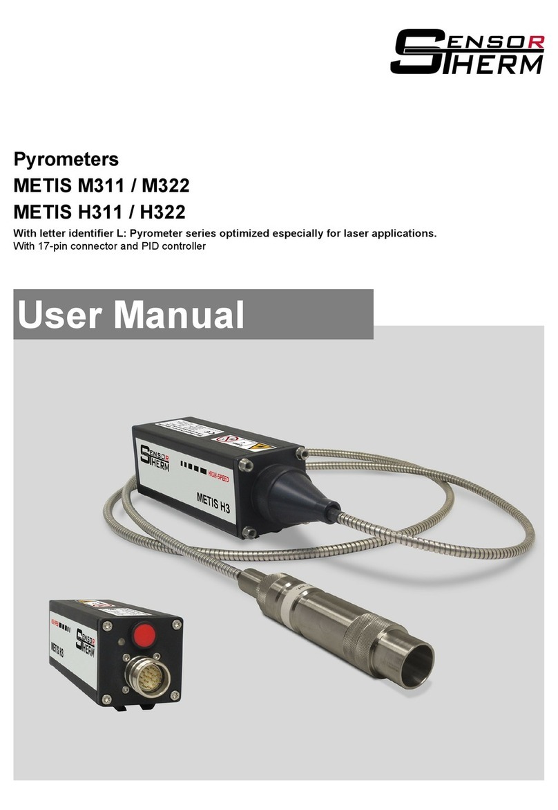 Sensor Therm METIS M311 user manual