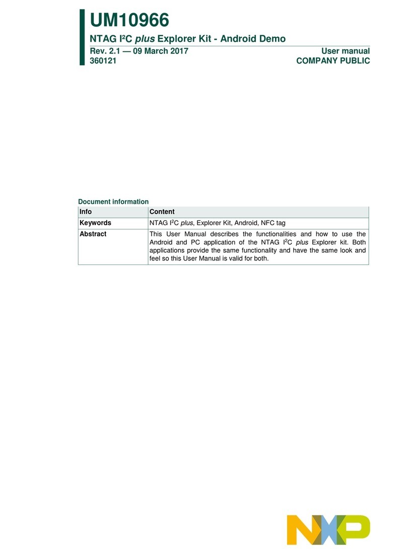 NXP Semiconductors NTAG I2C plus User manual