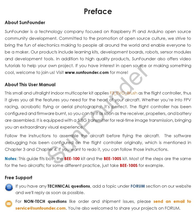 SunFounder BEE-100 User manual
