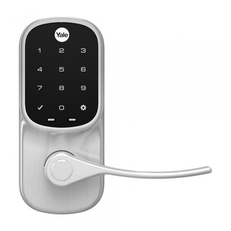 Assa Abloy Yale Real Living Assure Lever YRL256 Installation and programming instructions Assa Abloy Yale Real Living Assure Lever YRL256 Installation and programming instructions