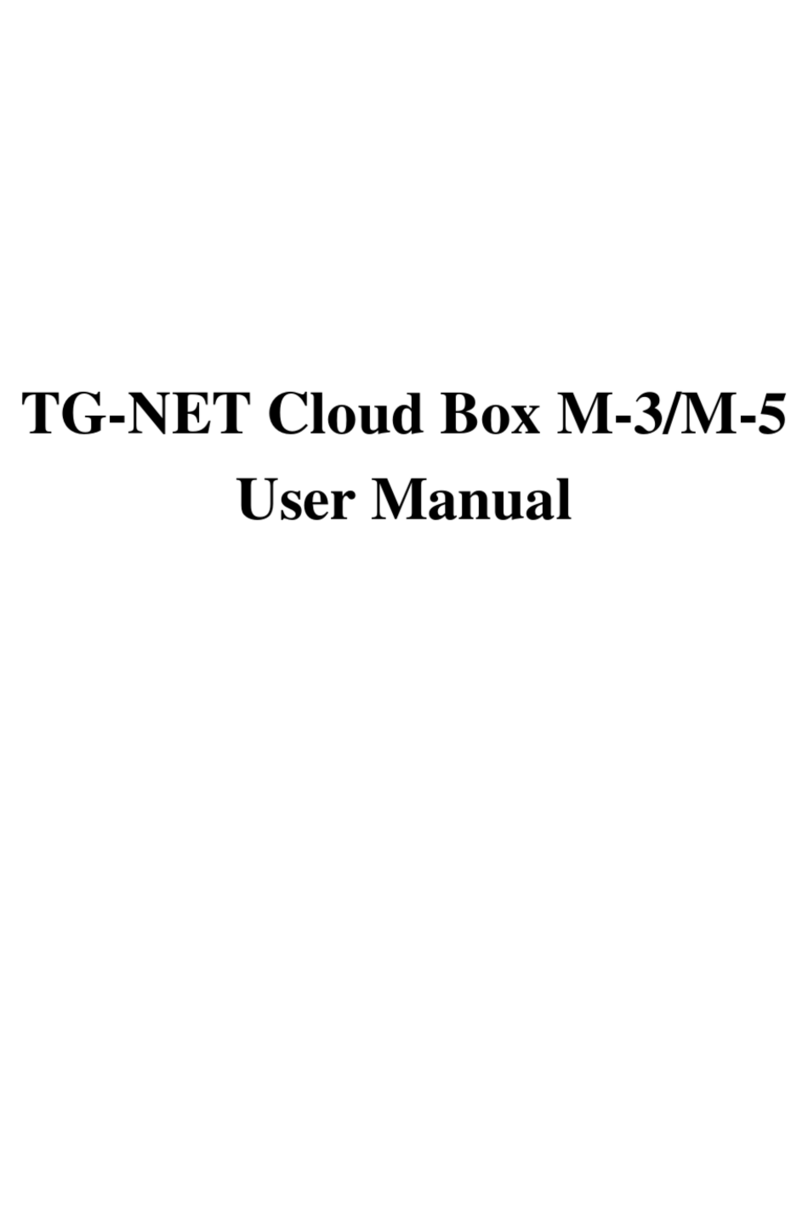 TG-NET Cloud Box M-3 user manual
