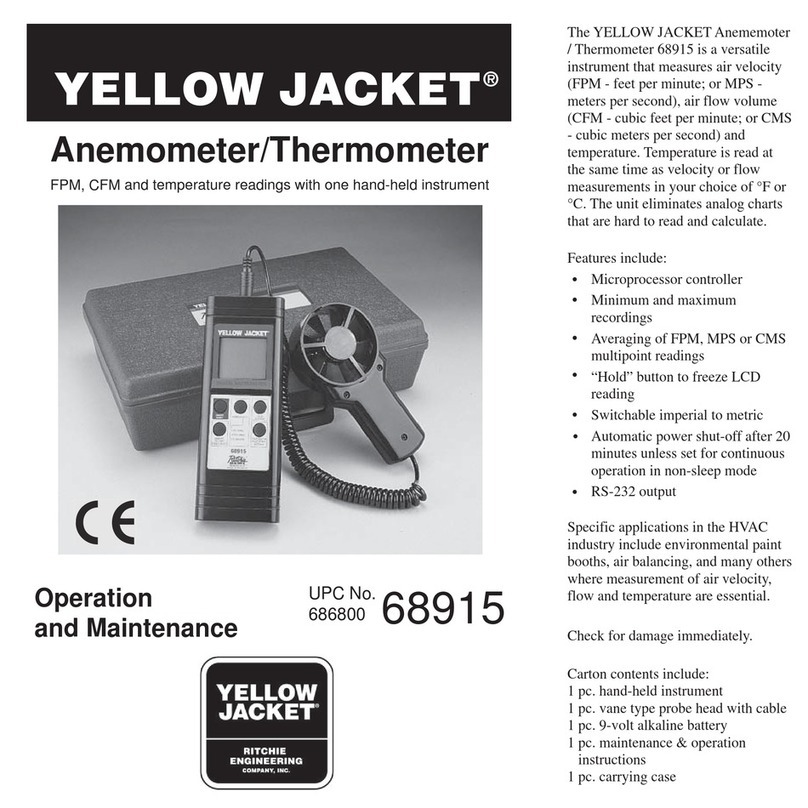 yellow jacket 68915 Operation and maintenance