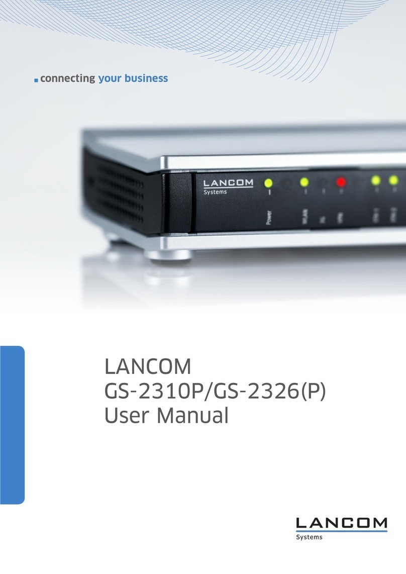 Lancom GS-2310P user manual