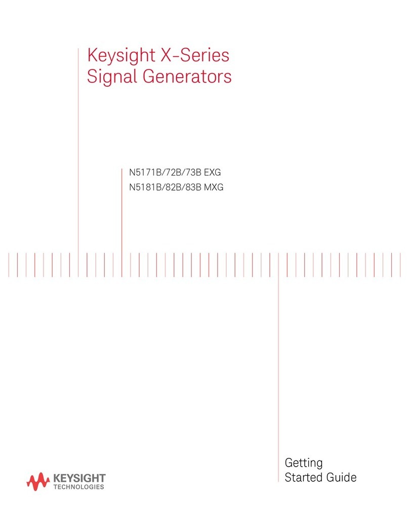 Keysight Technologies X Series User manual