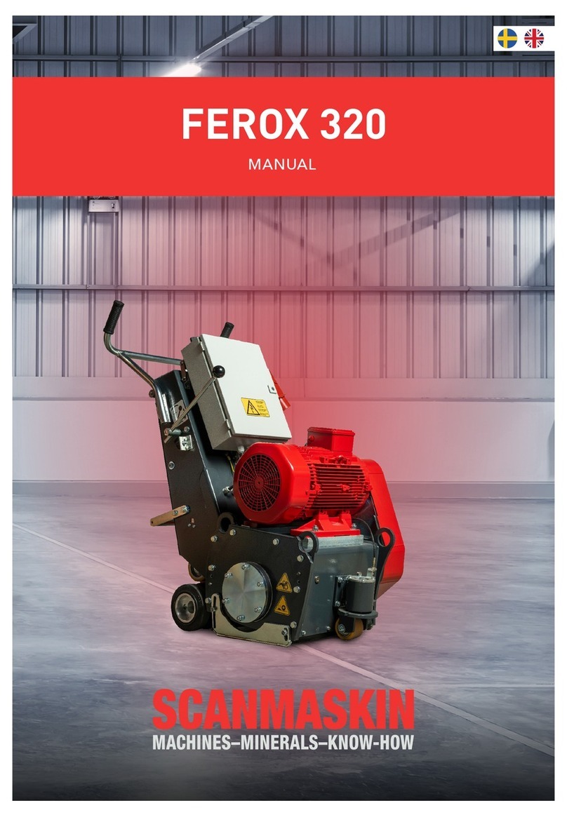 SCANMASKIN FEROX 320 manual