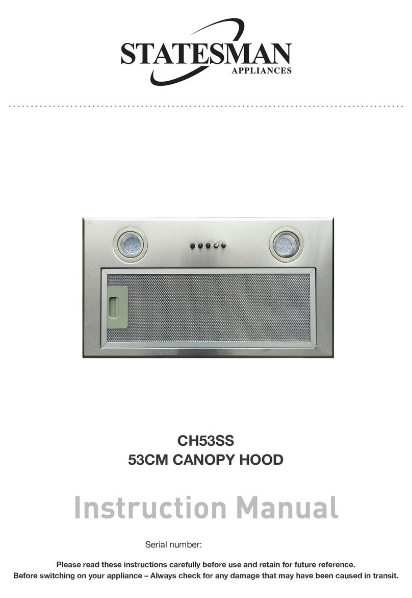 STATESMAN CH53SS instruction manual
