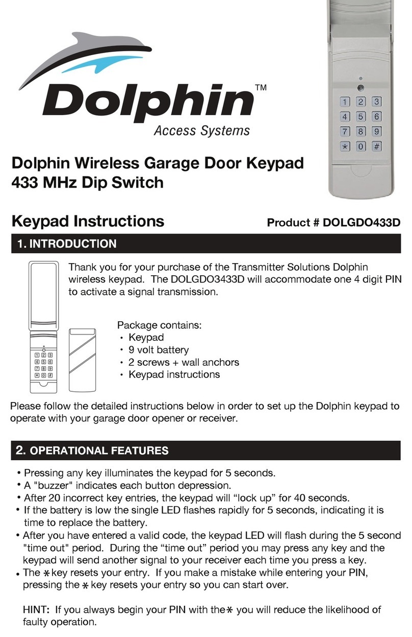 Dolphin DOLGDO433D User manual
