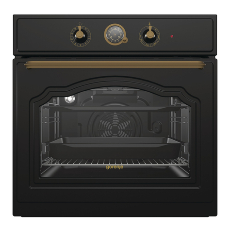 Gorenje Classico Technical manual