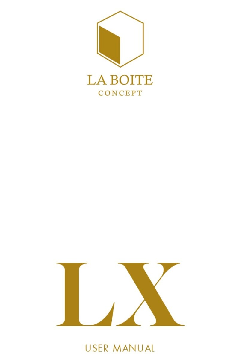 La Boite Concept LX user manual