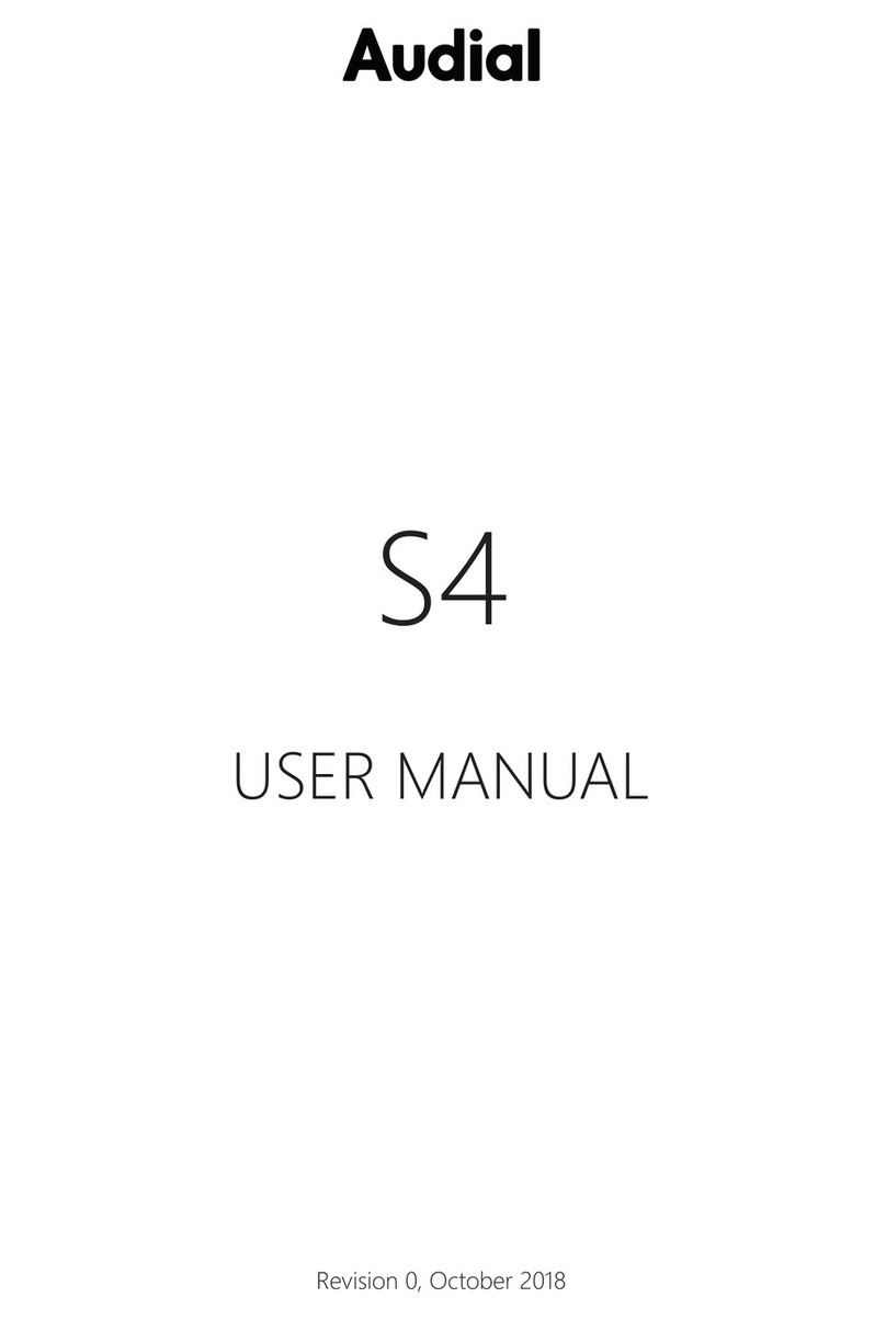 Audial S4 User manual