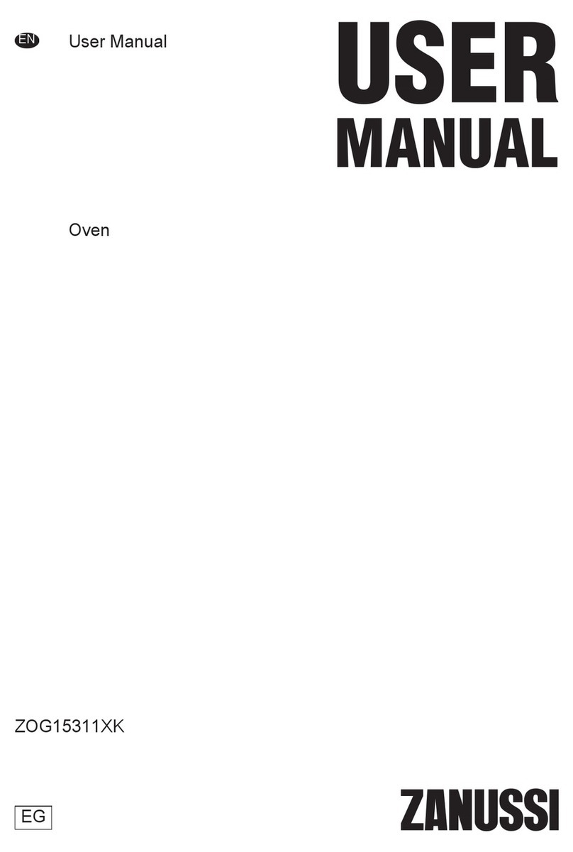 Zanussi ZOG15311XK user manual