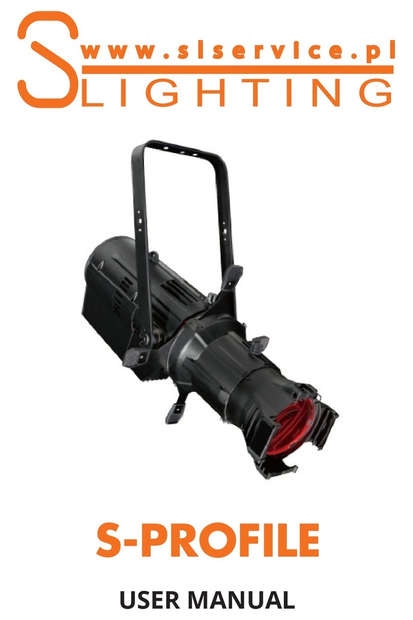 S-Lighting S-PROFILE user manual
