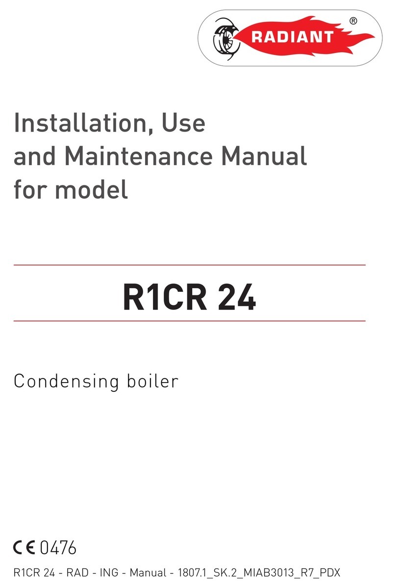 Radiant R1CR 24 User manual