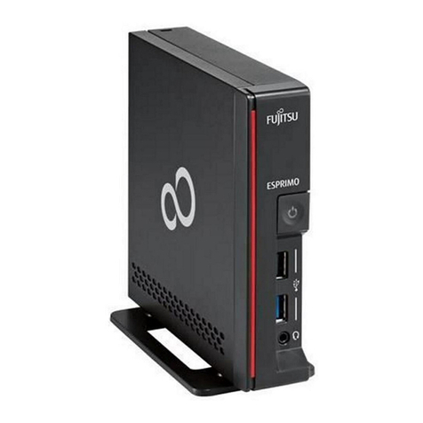 Fujitsu ESPRIMO G558 User manual