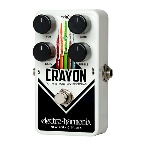 Electro-Harmonix CRAYON User manual