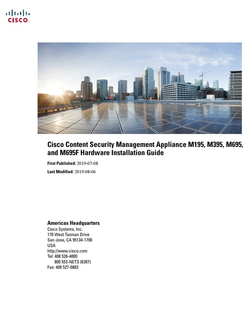 Cisco M195 Hardware installation guide