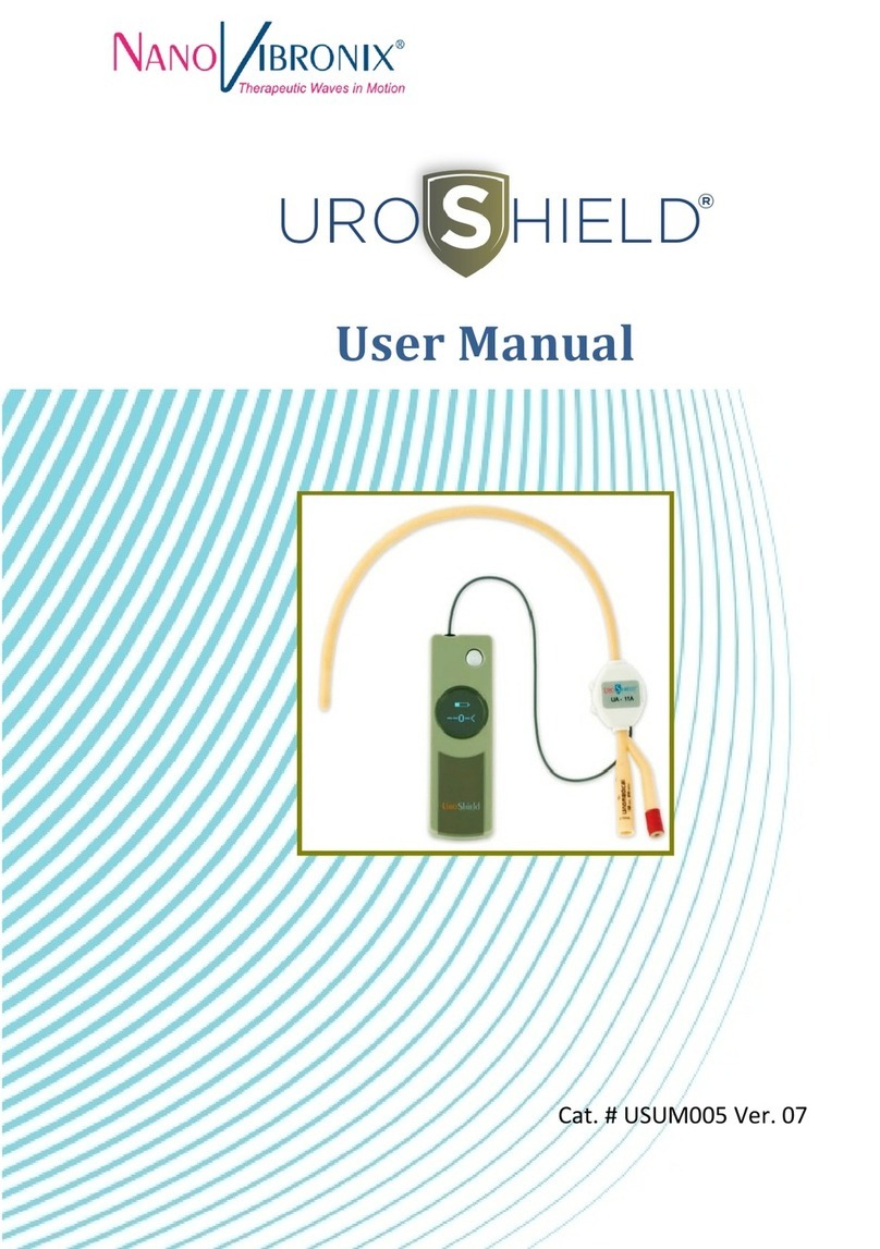 NanoVibronix UROSHIELD User manual