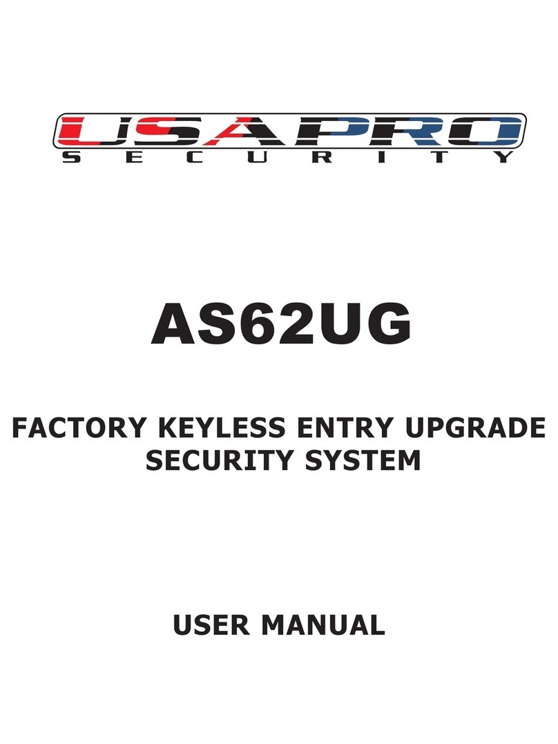 USAPRO SECURITY AS62UG user manual