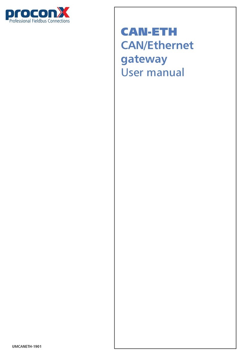 Proconx CAN-ETH User manual