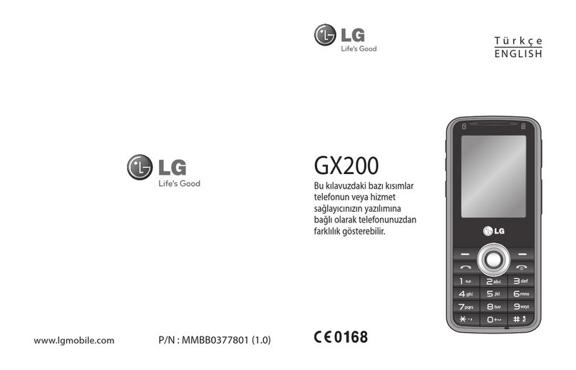 LG GX200 User manual