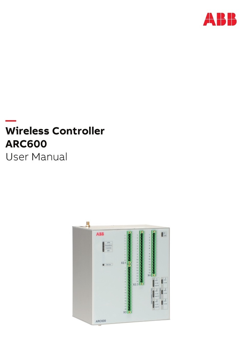 ABB ARC600 user manual