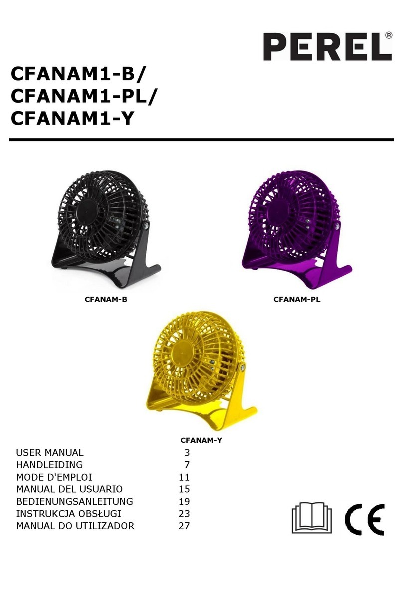 Perel CFANAM1-B user manual