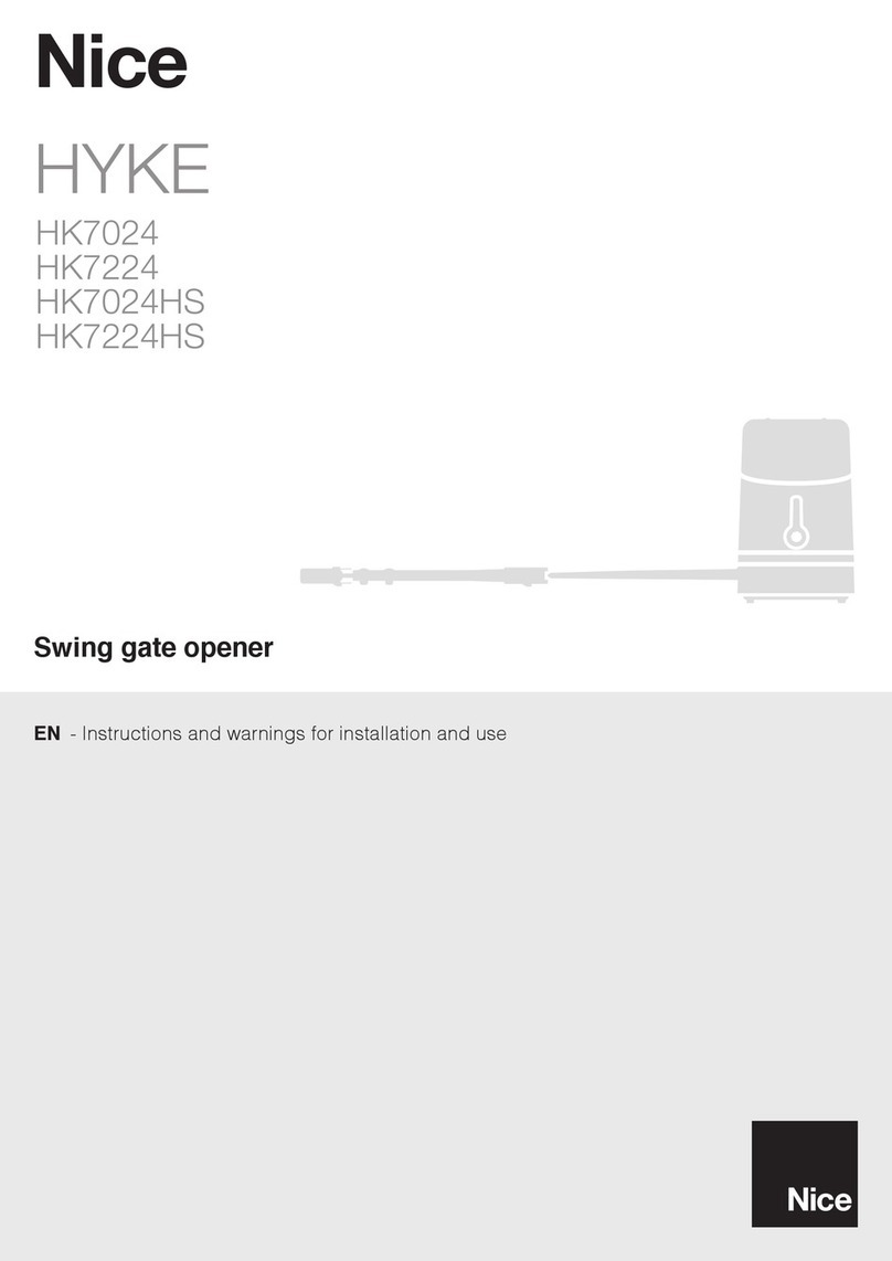 Nice hyke HK7024 Technical specifications