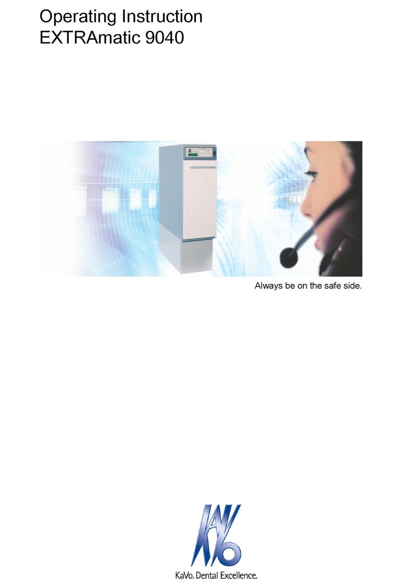 KaVo EXTRAmatic 9040 User manual